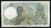 French Westafrika 1.000 Francs
