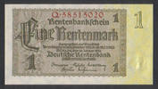 Deutsche Rentenbank 1 Rentenmark Ros.166b