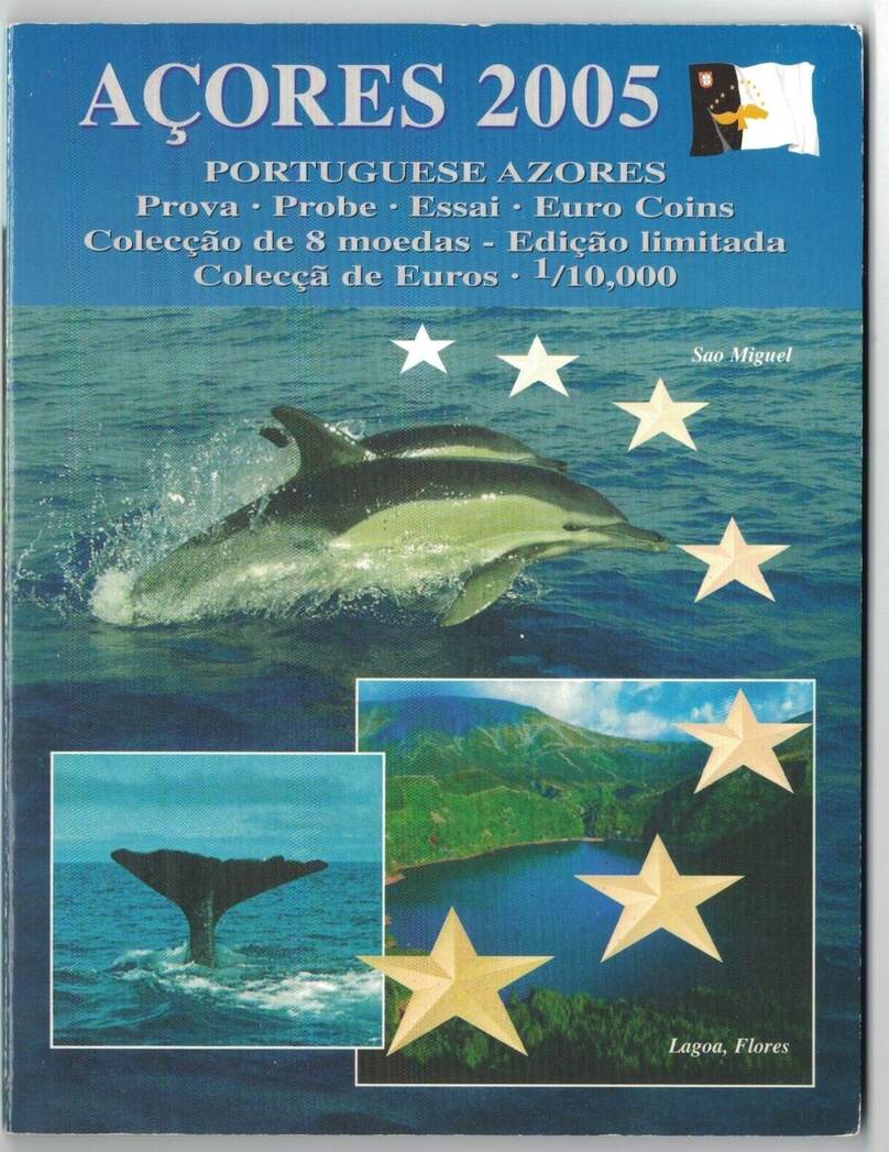 Azores Islands Probe Pattern Essai Dif Set Europ Year