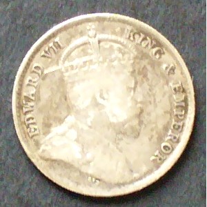 Hongkong Cents S Er Silber G Edward Vii Ss Vzgl