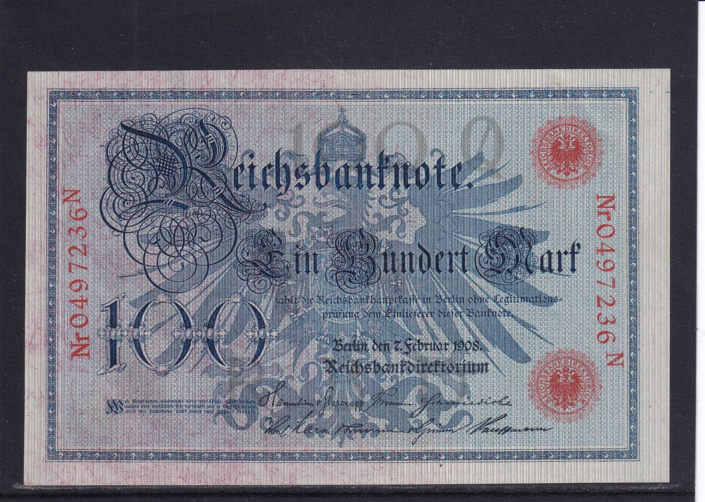 Weimarer Republik Reichsbank Mark Ro B Deu B Siegel