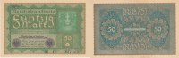 Deutsches Reich, Weimarer Republik 50 Mark Ro.62b Reihe 2,