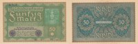 Deutsches Reich, Weimarer Republik 50 Mark Ro.62b Reihe 2,
