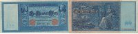 Deutsches Reich, Kaiserreich, 100 Mark Ro.43b Langer Hunderter, Siegel rot, Papier blau,