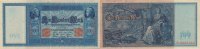 Deutsches Reich, Kaiserreich, 100 Mark Ro.43a Langer Hunderter, Siegel rot, Papier weiß,