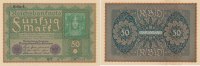 Deutsches Reich, Weimarer Republik 50 Mark Ro.62d Reihe 4,