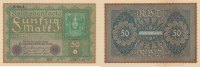 Deutsches Reich, Weimarer Republik 50 Mark Ro.62d Reihe 4,