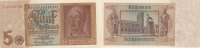 Deutsches Reich, Drittes Reich, 5 Reichsmark Ro.179b KN 8 stellig,