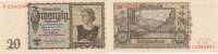 Deutsches Reich, Drittes Reich, 20 Reichsmark Ro.178a
