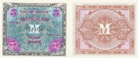 Deutschland, Alliierte Besatzung, 5 Mark Ro.202d UdSSR Druck KN 8stellig,