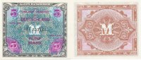 Deutschland, Alliierte Besatzung, 5 Mark Ro.202d UdSSR Druck KN 8stellig,