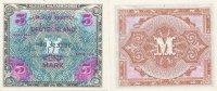 Deutschland, Alliierte Besatzung, 5 Mark Ro.202d UdSSR Druck KN 8stellig,