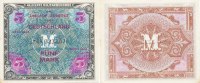 Deutschland, Alliierte Besatzung, 5 Mark Ro.202d UdSSR Druck KN 8stellig,