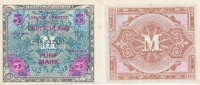 Deutschland, Alliierte Besatzung, 5 Mark Ro.202d UdSSR Druck KN 8stellig,