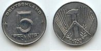Deutschland 5 Pfennig DDR