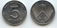Deutschland 5 Pfennig DDR