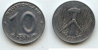 Deutschland 10 Pfennig DDR