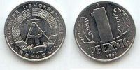 Deutschland 1 Pfennig DDR