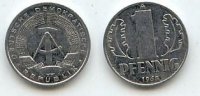 Deutschland 1 Pfennig DDR