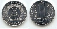 Deutschland 1 Pfennig DDR