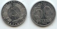 Deutschland 50 Pfennig DDR
