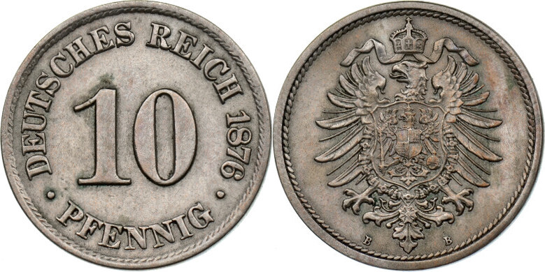 Kaiserreich Pfennig B Vz Ma Shops