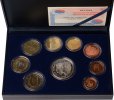 Spanien 1 Cent - 12 Euro Spanien, KMS, Kursmünzensatz, 2002, PP, inkl. Etui und Zertifikat