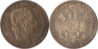 Österreich, Haus Habsburg Taler Habsburg, 1 Taler, Franz Josef I., 1867 A, vz/st