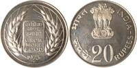 Indien 20 Rupees Indien, 20 Rupees, Grow more Food, 1973, st