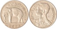 Thailand 25 Satang Thailand, 25 Satang, Prajadhipok, 7. König der Dynastie Chakri, 1929, ss/vz