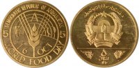 Afghanistan 5 Afghani Afghanistan, 5 Afghani, FAO Welternährungstag, 1981, st