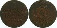 Braunschweig-Calenberg-Hannover Cu Pfennig Georg IV. 1820-1830. Bild