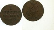 Braunschweig-Calenberg-Hannover Cu Pfennig Georg IV. 1820-1830. Bild
