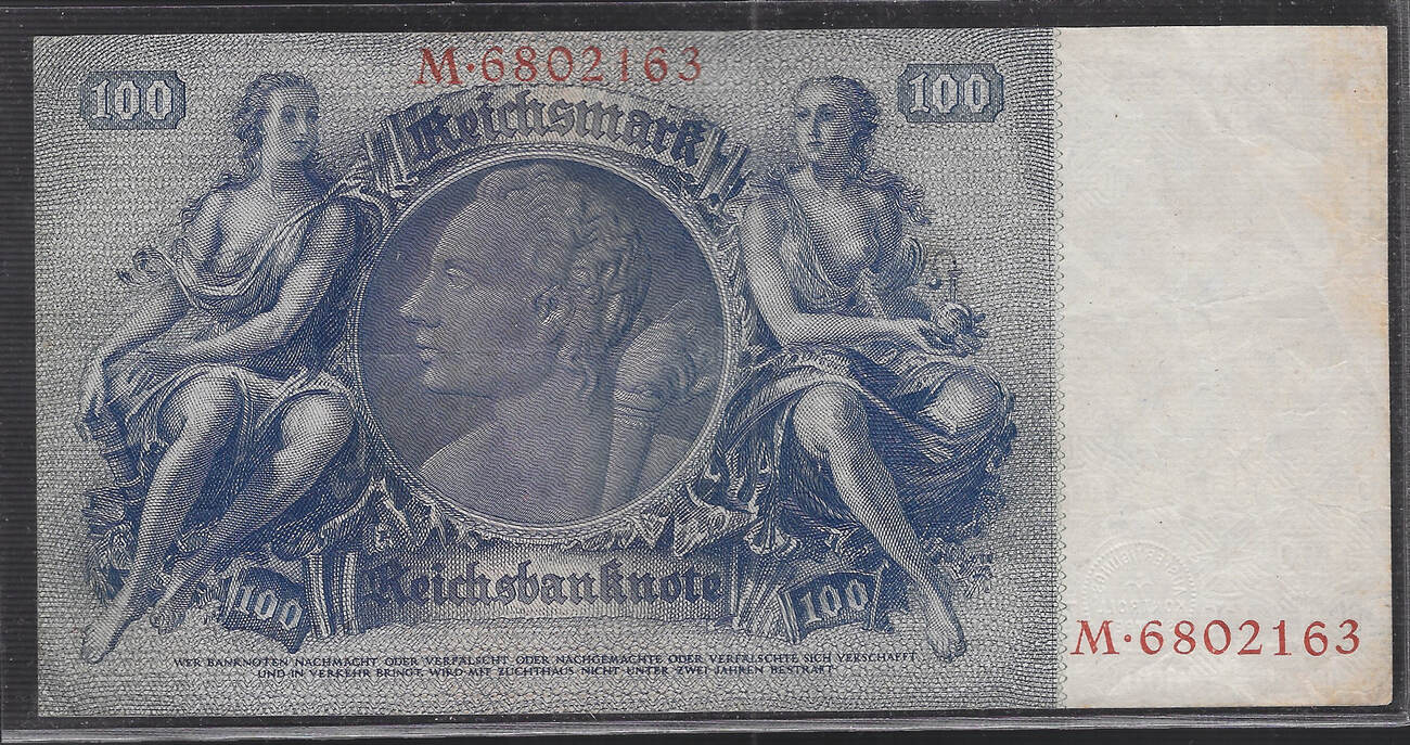 DEUTSCHLAND ALLEMAGNE 100 Reichsmark 24 06 1935 JUSTUS Von LIEBIG