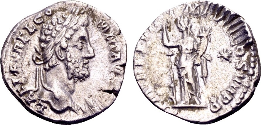 Roman Imperial Denarius Commodus Ar Denar Mm Gram