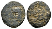 Countermark Legio X Fretensis / AE Semis (23mm, 5.70 g) Tiberius, Antioch