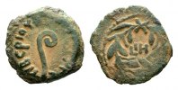Judaea, Procurators. Pontius Pilate AD 26-36, under Tiberius AD 14-37. AE Prutah