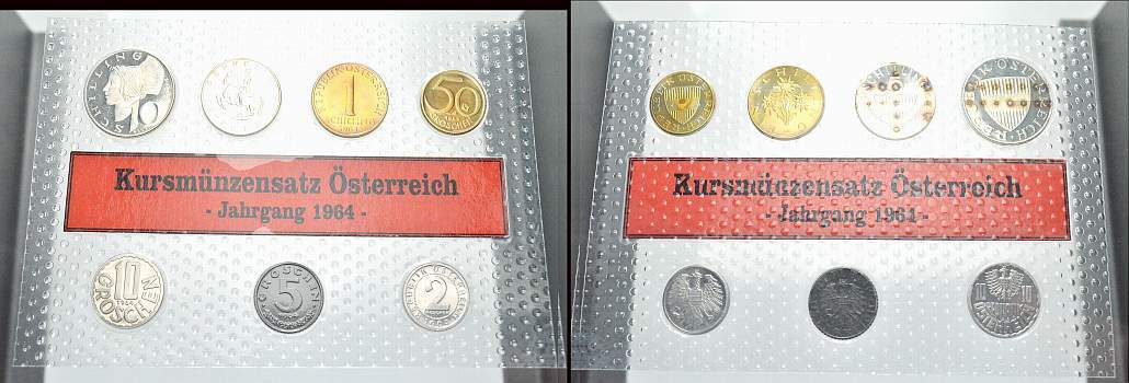 Österreich 16 67 Schilling 1964 Zweite Republik nach 1945 Polierte