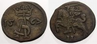 Polen-Litauen Doppeldenaren Sigismund August 1544-1572.