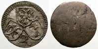 Schweiz-Chur, Bistum 2 Pfennig Joseph Benedikt von Rost 1728-1754.