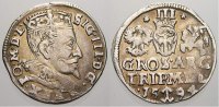 Polen-Litauen 3 Gröscher Sigismund III. 1587-1632.