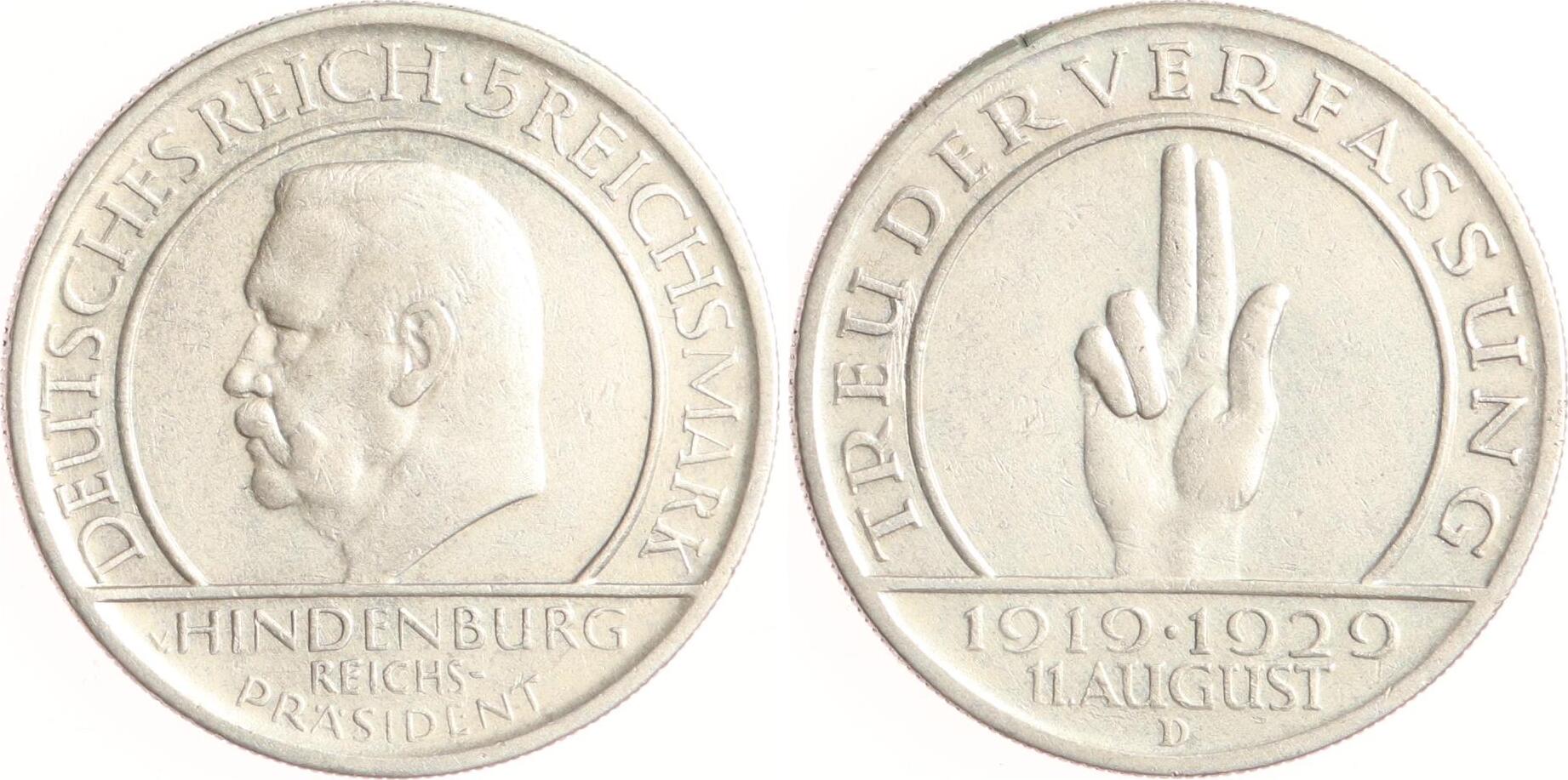 Weimarer Republik Reichsmark D Verfassung Sehr Sch N