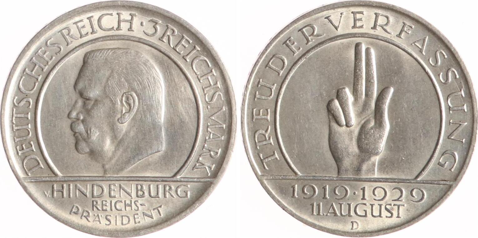 Weimarer Republik Reichsmark D Verfassung Vorz Glich