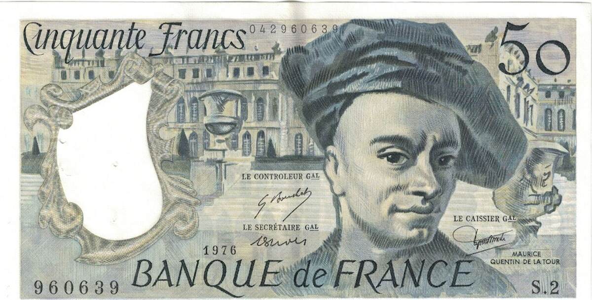 Frankreich 50 Francs 1976 Quentin De La Tour S 2 960639 VZ Fayette