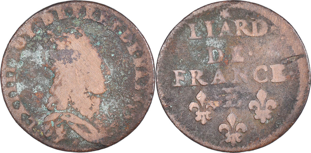 Frankreich Liard M Nze Louis Xiv Meung Sur Loire Sge Kupfer