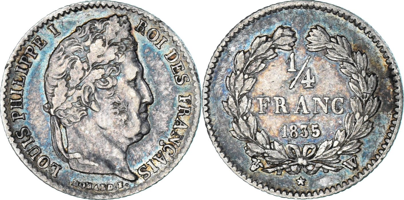 Frankreich Franc W M Nze Louis Philippe Lille Ss Silber