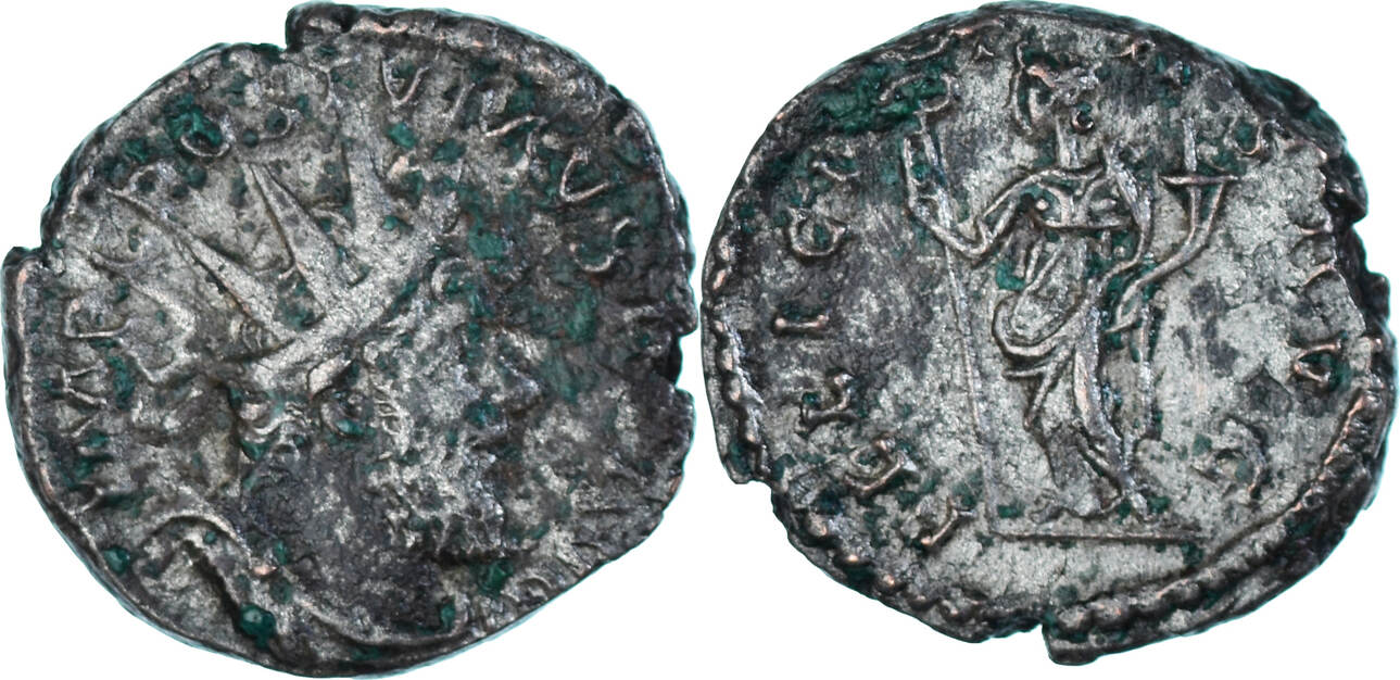 Antoninianus 260 269 Cologne Münze Postumus Cologne SS Billon RIC