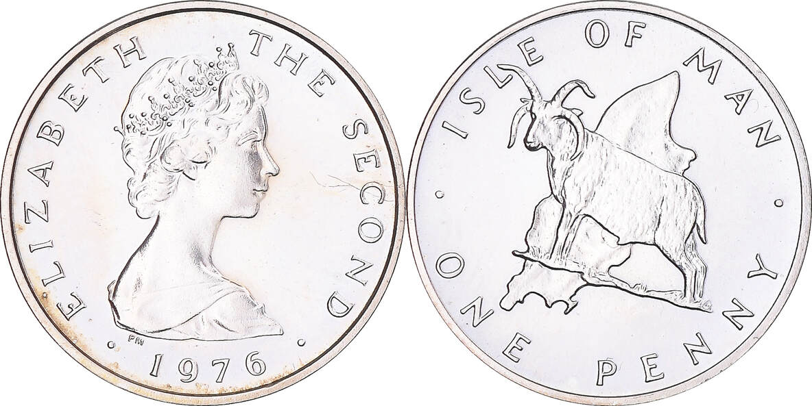 Isle Of Man Penny M Nze Elizabeth Ii Unz Silber Km A Ma Shops