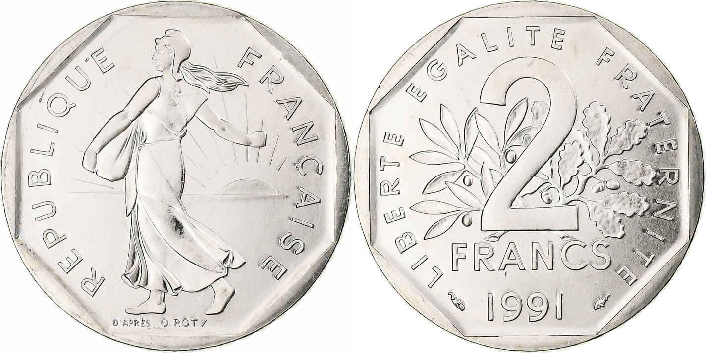 Frankreich Francs Monnaie De Paris Semeuse Monnaie De Paris Bu