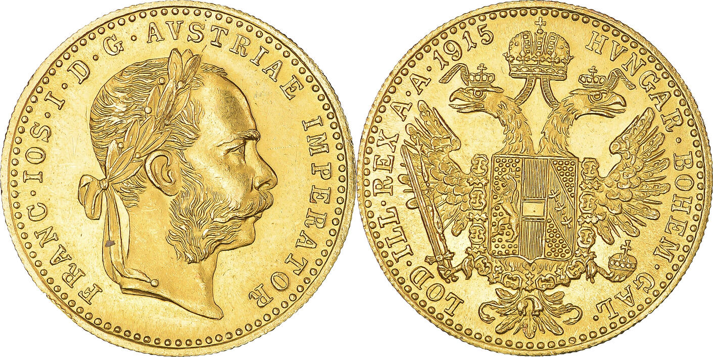 Sterreich Ducat M Nze Franz Joseph I Restrike Unz Gold Km